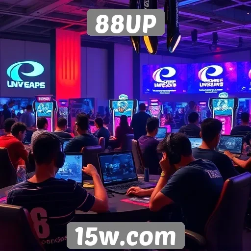 Participação do 88UP em eventos de jogos